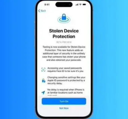 白塔苹果授权维修店分享被盗设备保护功能开启方法 