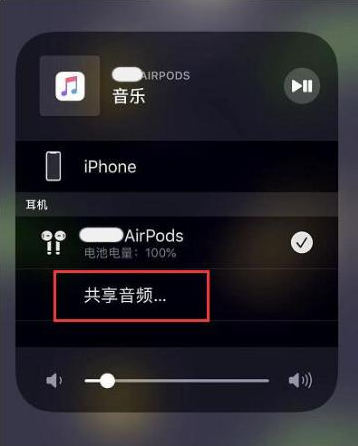 白塔苹果14音频维修点分享iPhone14音频共享设置方法 