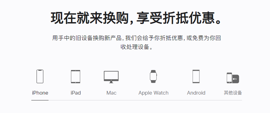 白塔苹果手机维修分享iPhone以旧换新的去处 