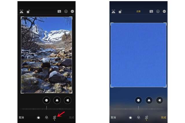 白塔苹果手机维修分享iPhone手机如何使用裁剪功能隐藏照片 
