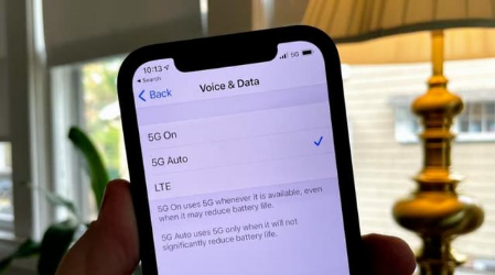 白塔苹果手机维修分享iPhone 12如何打开或关闭5G网络 