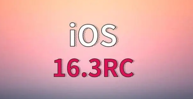 白塔苹果手机维修分享iOS 16.3 RC版升级_iOS 16.3 RC版一键刷机教程 
